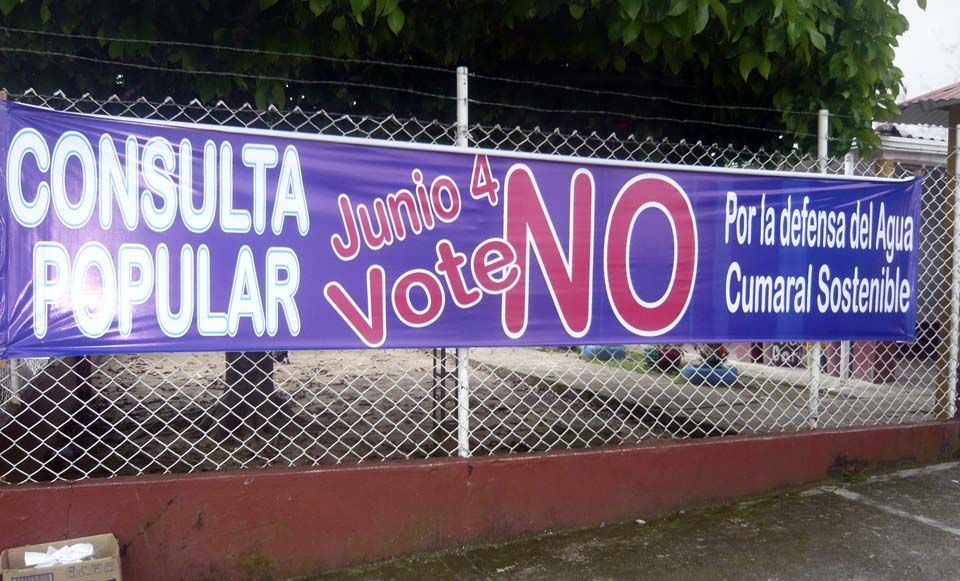 Consulta Popular Vote NO este 4 de Junio / Foto: Oscar Alfonso Pabón M.