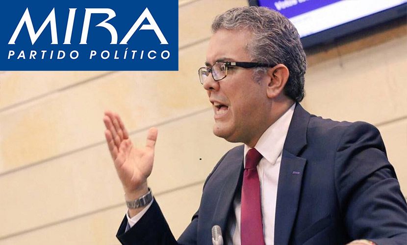 Iván Duque suma votos del movimiento MIRA