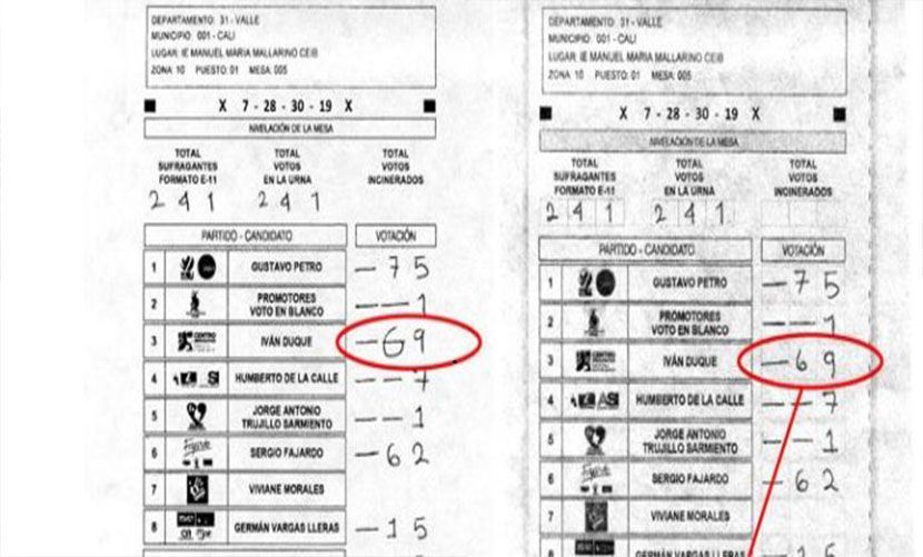 Registraduría desmiente fraude electoral a favor de Duque