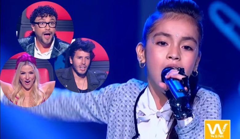 Mayte, la cumaraleña que brilló en La Voz Kids