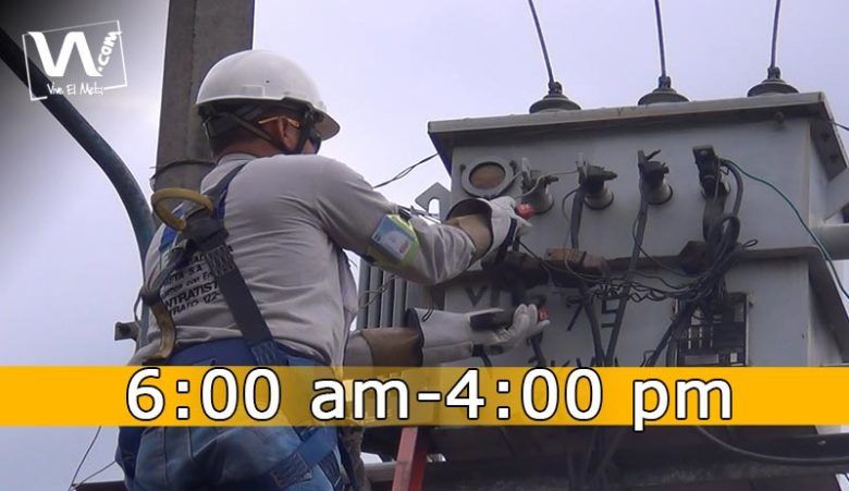 Anuncian corte de energía para 3 municipios y 12 veredas del Meta