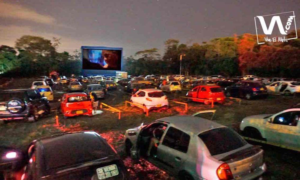 Primer autocinema de Villavicencio se inauguró con éxito