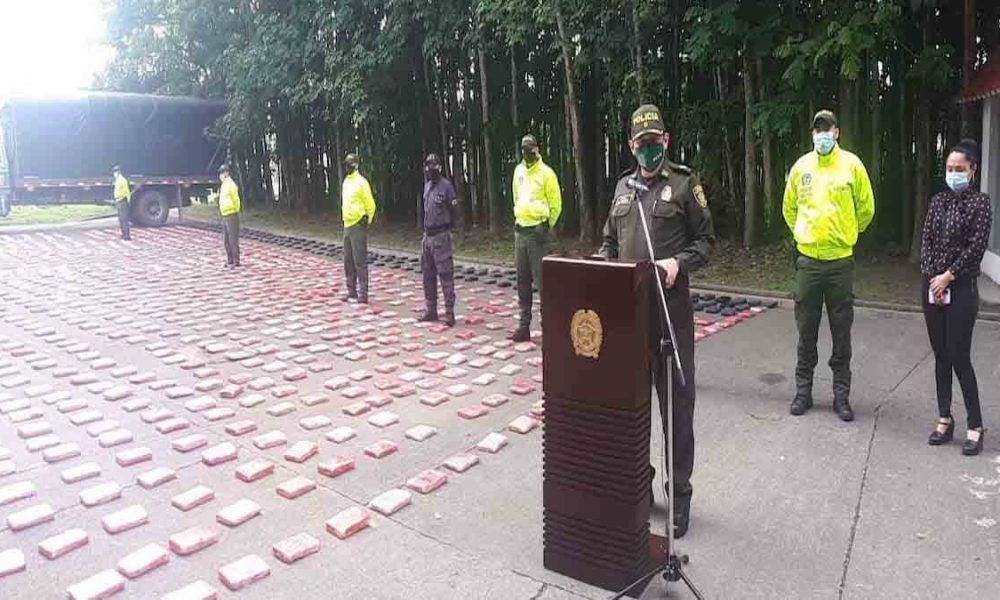 Incautan una tonelada de marihuana en Villavicencio