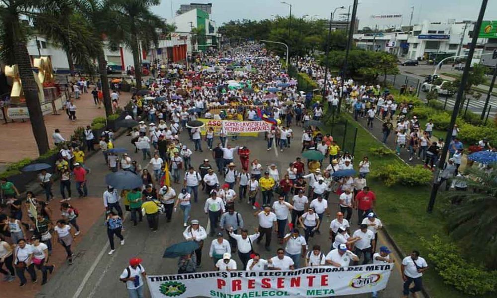 Listas las medidas de seguridad para la marcha de este miércoles en Villavicencio