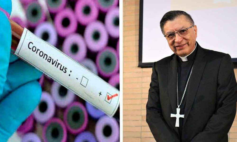 Monseñor Oscar Urbina, positivo para covid-19