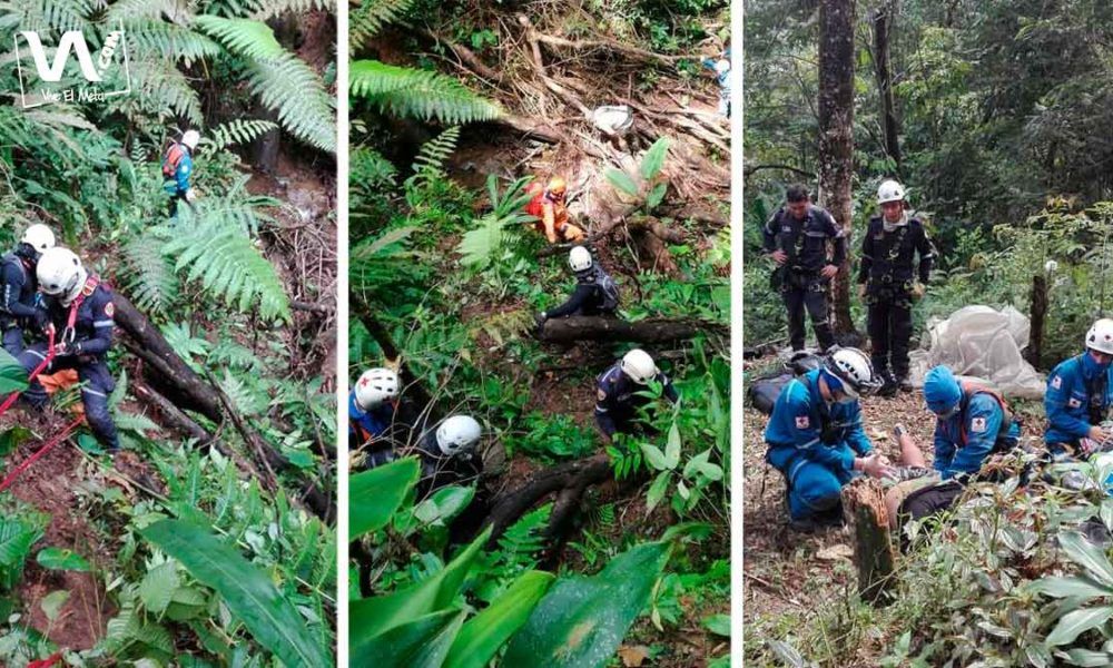 Hallan a hombres que habían desaparecido en zona boscosa de Villavicencio
