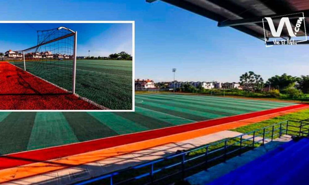 Inauguran cancha sintética en el Menegua, un escenario deportivo de alta calidad en Villavicencio