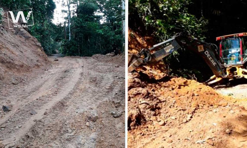 Habilitado el tránsito vehicular en la carretera de la Vereda La Bendición