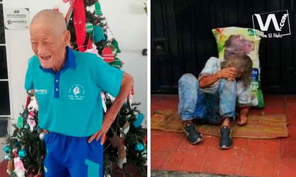 La nueva cara de don Luis, un adulto mayor que habitó por años las calles de Villavicencio