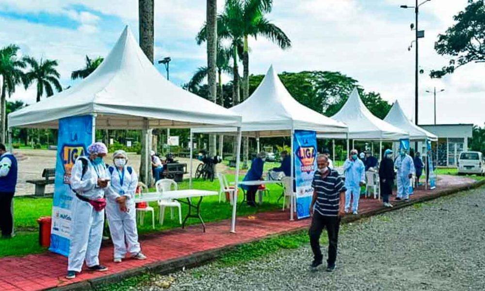 Continúa toma gratuita de pruebas covid en Villavicencio