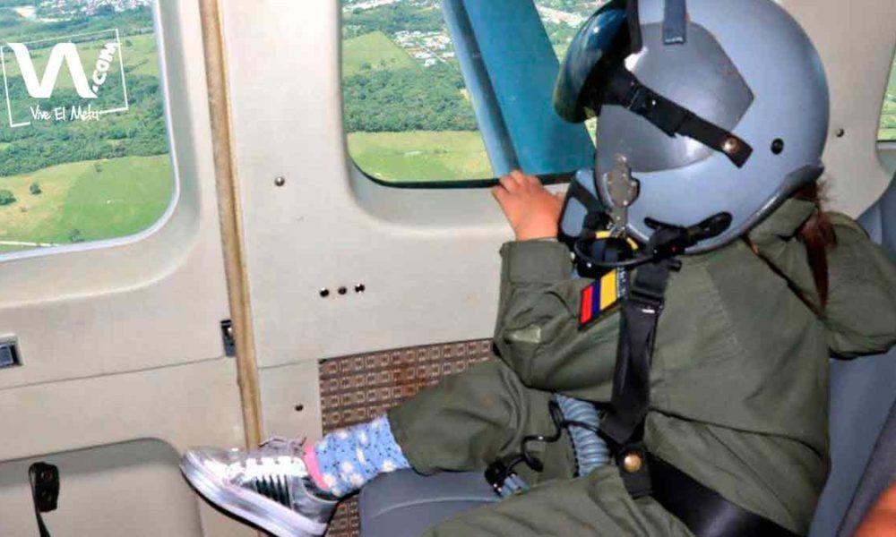 Pese a su grave enfermedad, una niña metense cumplió el sueño de volar