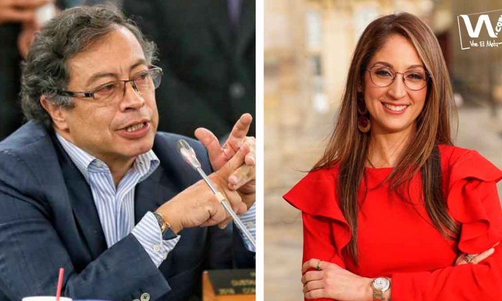 El rifirrafe entre Petro y Jennifer, la representante del Meta