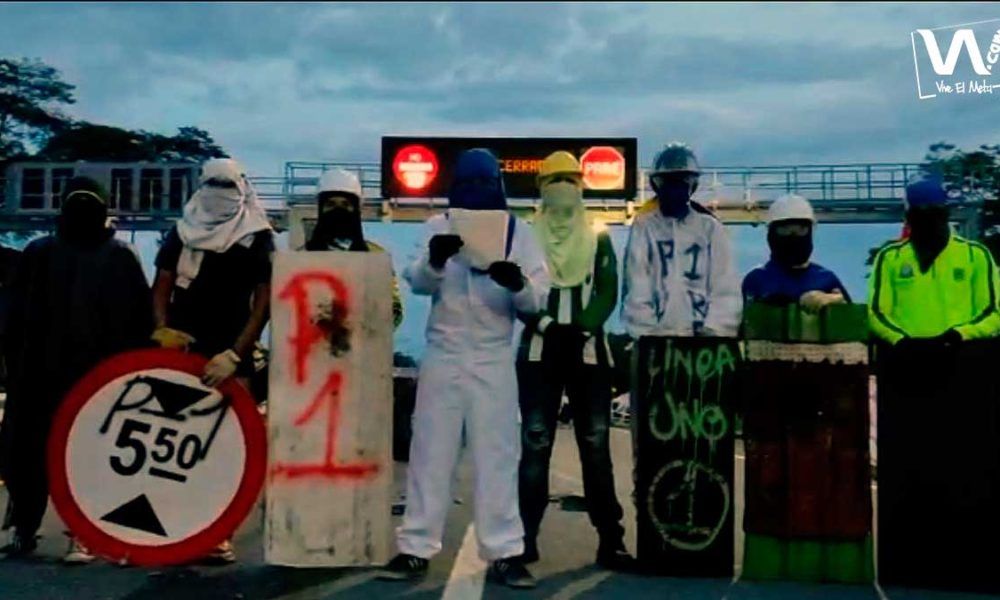 ¿Por qué se encapuchó la ‘primera línea’ del bloqueo en Llano Lindo?