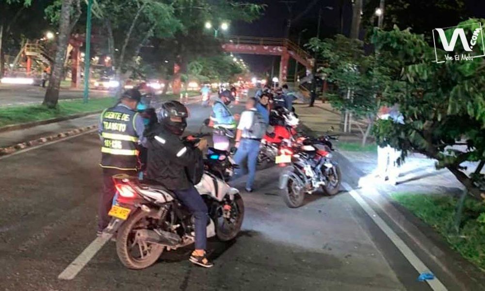 Levantan restriccion nocturna y pico y placa para motos en Villavicencio