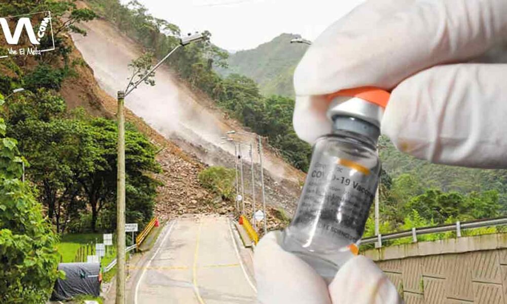 Villavicencio sin vacunas por cierre de la vía al Llano
