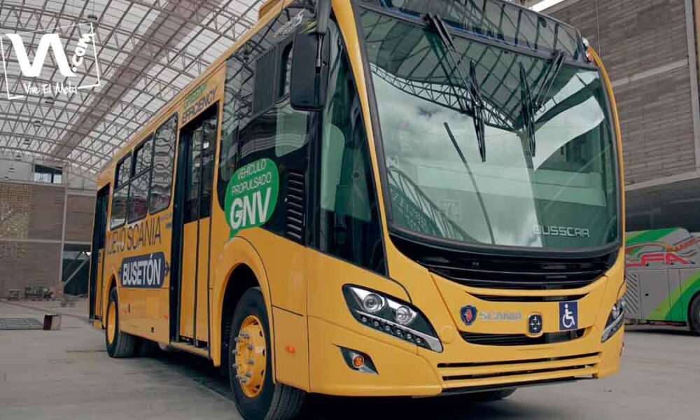 Autobús a gas inicia pruebas en las calles de Villavicencio