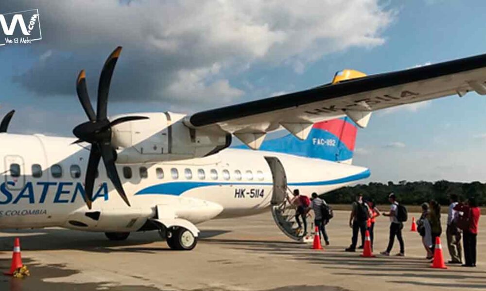 Por cierre de la vía, habilitan vuelos Bogotá-Villavicencio a precios justos
