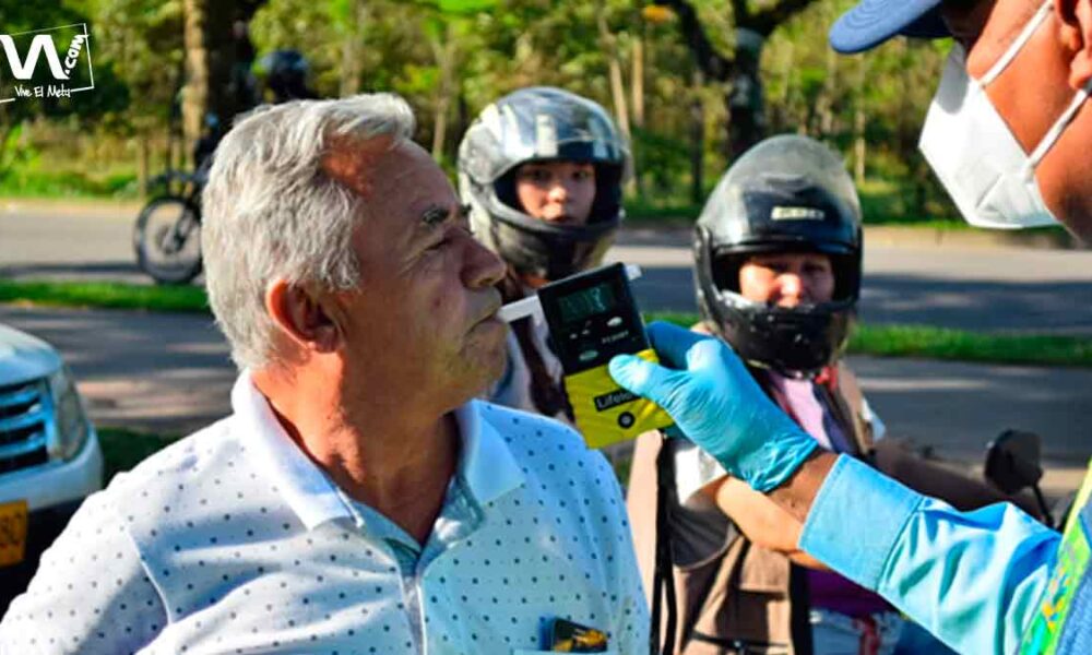 Intensifican operativos de alcoholemia en vías de Villavicencio