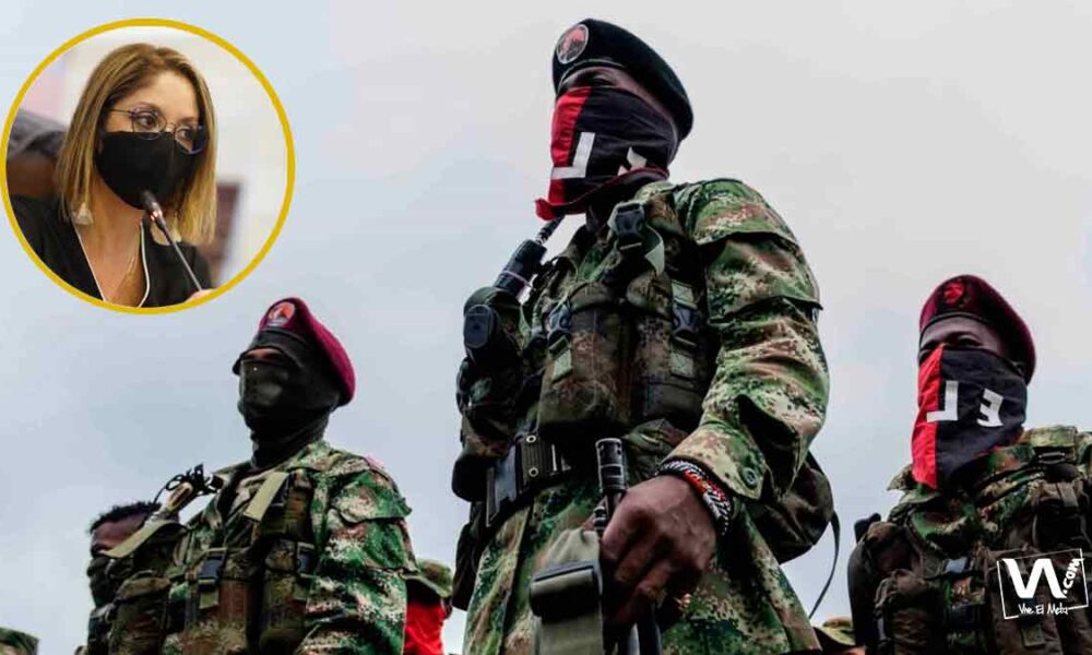 Representante Jennifer Arias rechazó amenazas del ELN contra el Estado