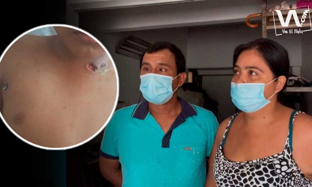El drama del niño que fue baleado por escoltas del gobernador del Meta