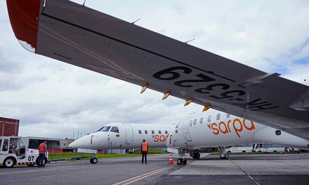 Aerolínea Sarpa conecta a Villavicencio con Cartagena y Río Negro