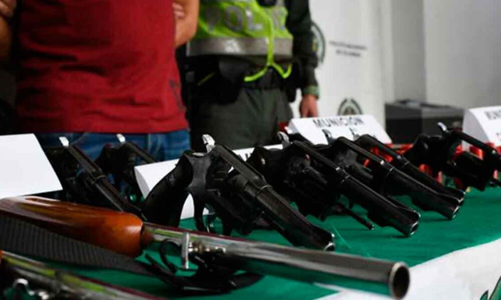 Más de 285 armas traumáticas han incautado este año en Villavicencio