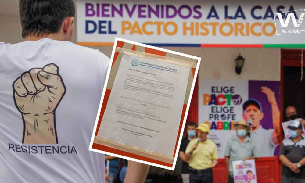 Candidatos del Pacto Histórico denuncian amenazas en el Meta