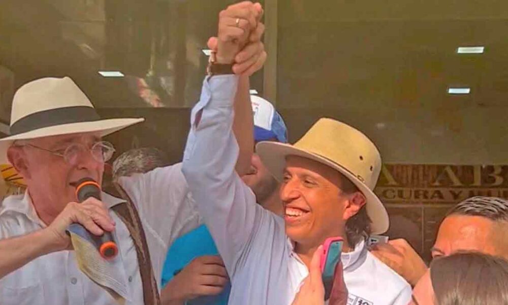 Álvaro Uribe pidió votos para ‘Manguito’ en el Meta