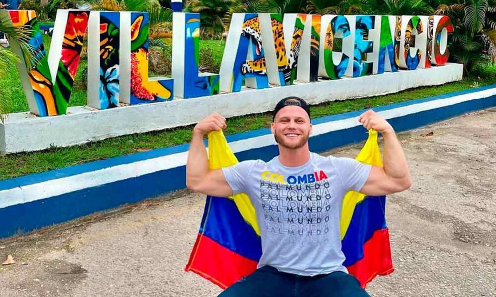 El alemán Dominic cumplió su promesa: volvió a Villavicencio
