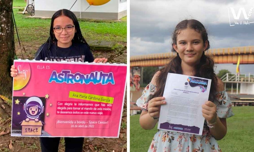 Dos niñas metenses viajarán a la NASA con la ‘misión espacial’