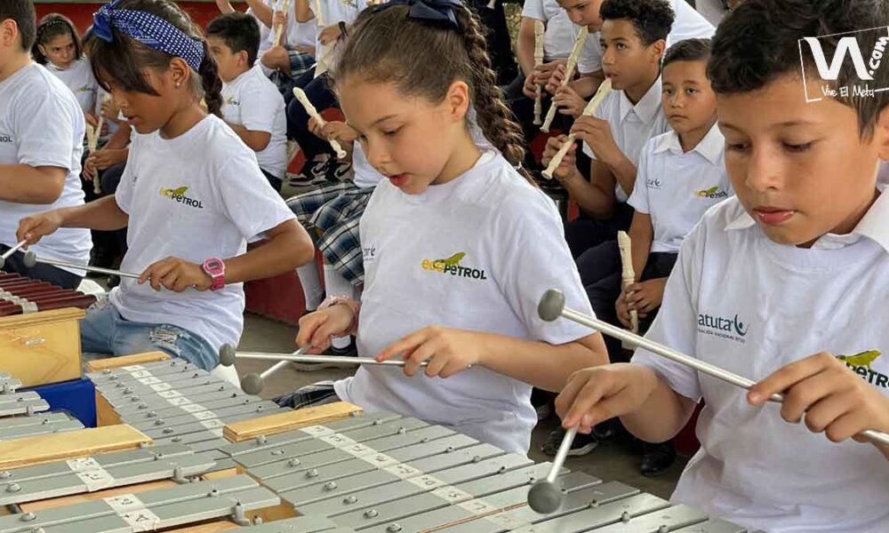 Niños y jóvenes de veredas del Meta reciben formación musical