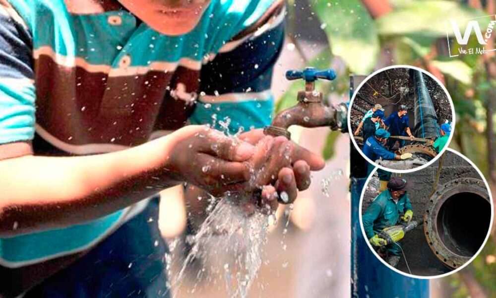 Restablecen el servicio de agua en Villavicencio