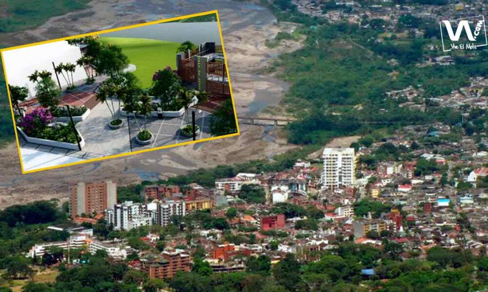 Plazoletas, parques y un mirador: así sería el Malecón del Río Guatiquía