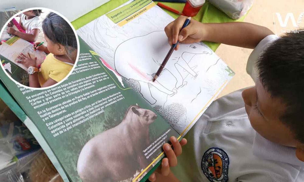 Niños y niñas de Puerto Gaitán recibieron capacitación sobre Biodiversidad