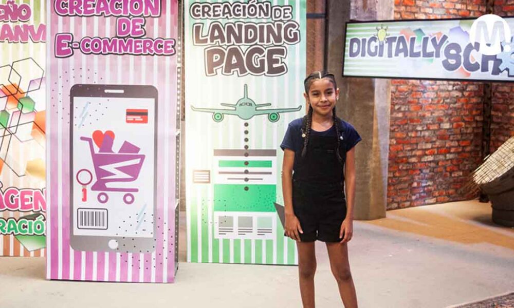 Ella es Allison, la niña villavicense que ganó 15.000 dólares en Shark Tank