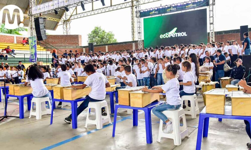 Niños del programa ‘Veredas Musicales’ brindaron concierto en Acacías