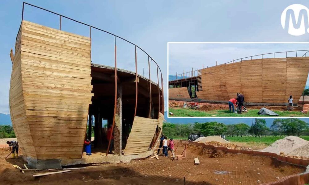 Construyen réplica del Arca de Noe como proyecto turístico en Casanare