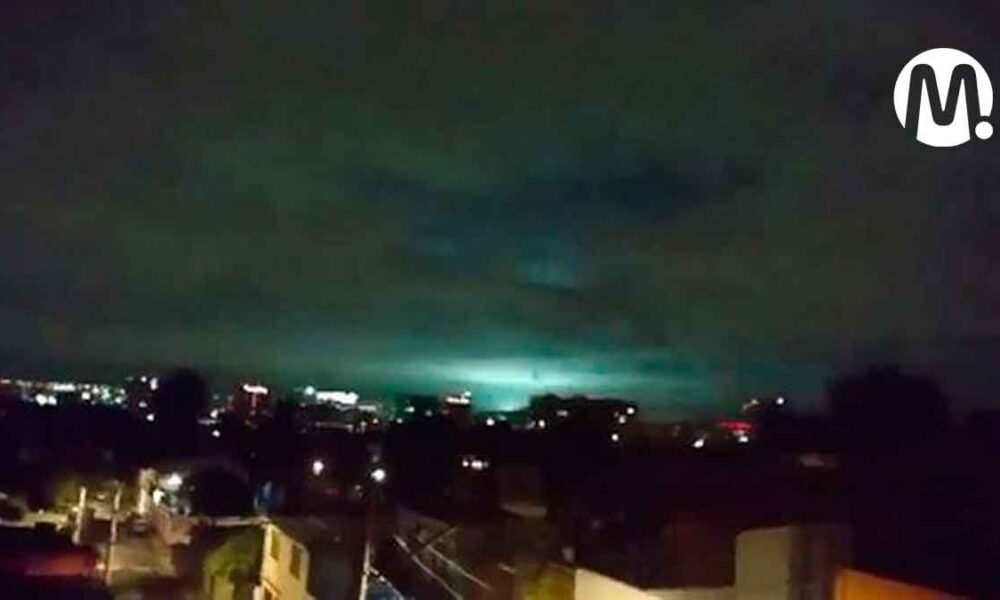 ¿Qué son las extrañas luces en el cielo durante temblor en el Meta?