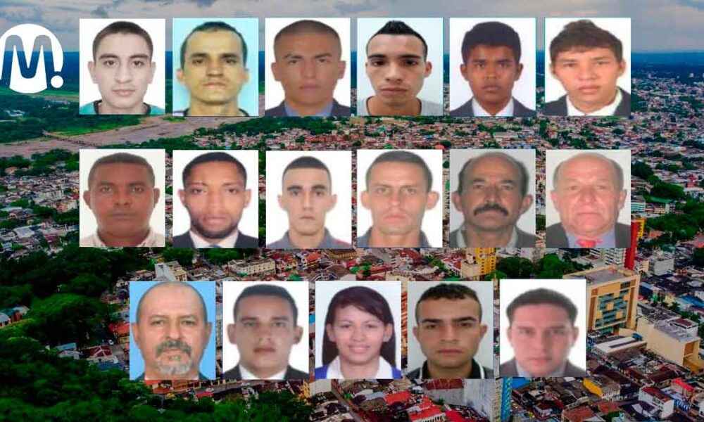 Estos son los delincuentes más buscados de Villavicencio
