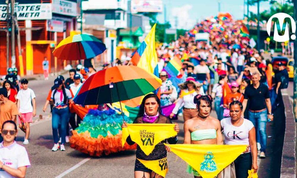 Más de 4.000 personas LGBT marcharon por sus derechos en Villavicencio