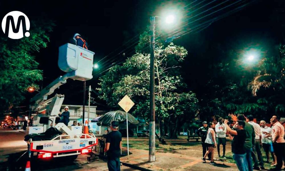 Casi la mitad del alumbrado público de Villavicencio se modernizará este año