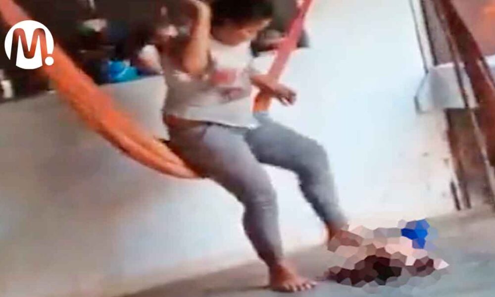 Capturada mujer que pateó en el piso a su bebé de seis meses