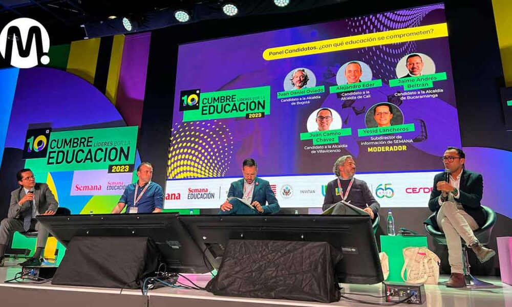 Juan Camilo Chávez participó en la 10.ª Cumbre de Líderes por la Educación