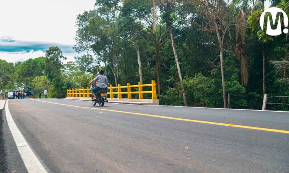 Ecopetrol entregó 3,6 kilómetros de vías rurales en San Martín