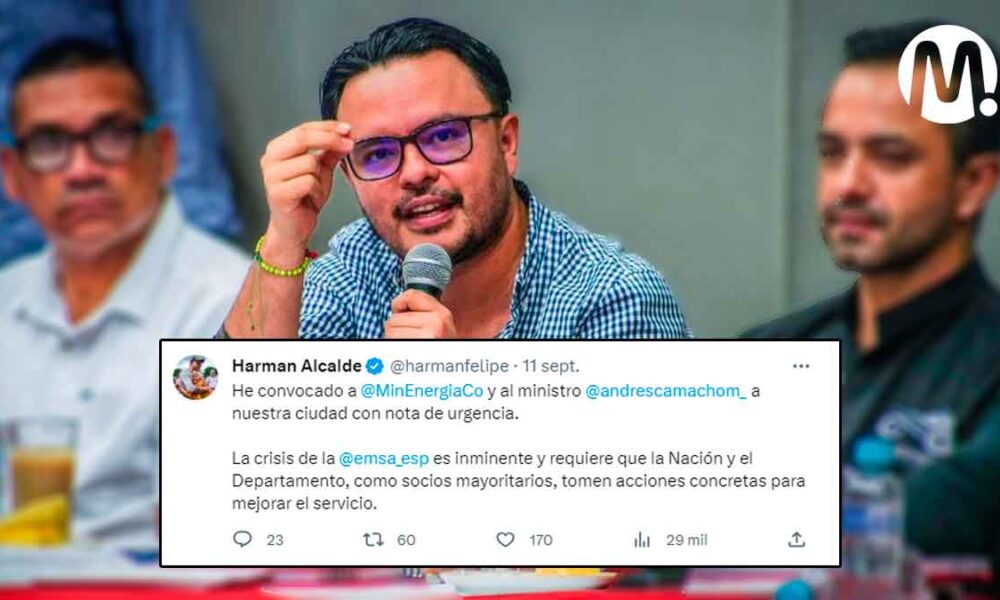 Harman pide al Gobierno nacional intervenir por mal servicio de la EMSA