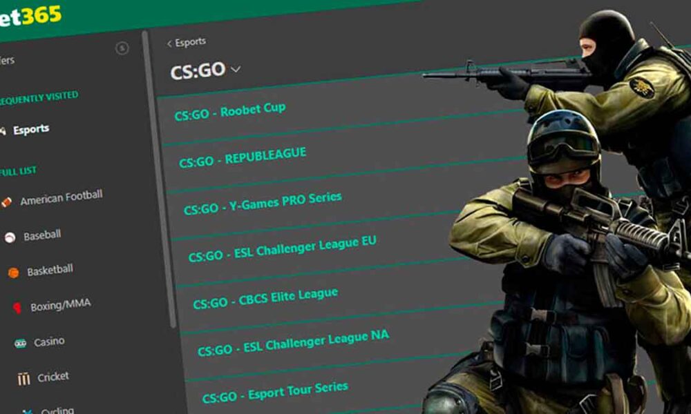 Cómo apostar en Counter Strike desde Bet365 Chile