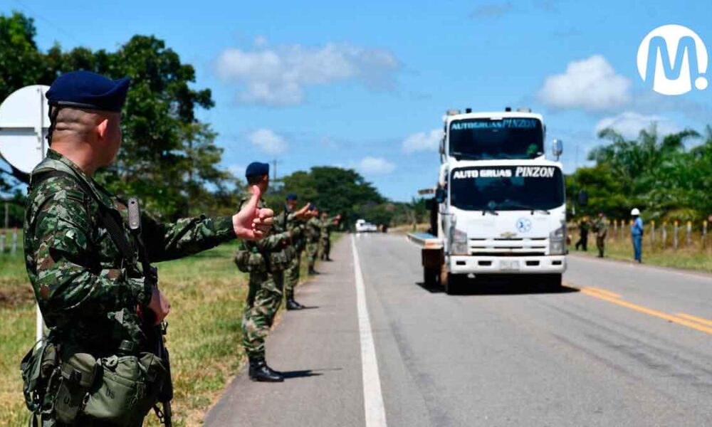 Por atentados terroristas, ordenan militarizar peajes en el Meta