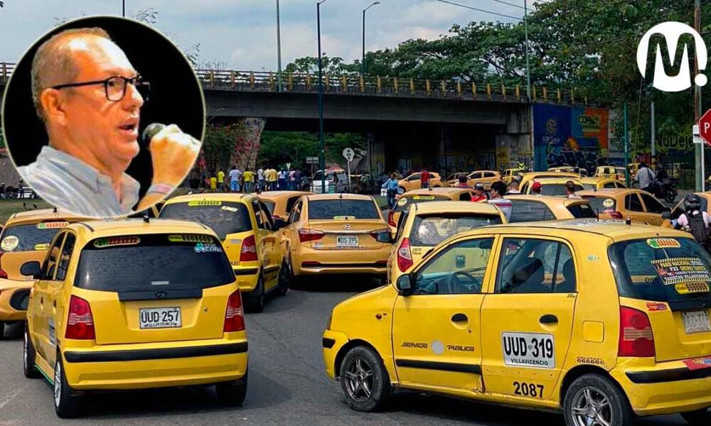 Alexander Baquero ‘le cantó’ sus verdades al gremio taxista