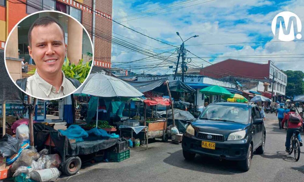 Nuevo gerente del Centro de Villavicencio se propone recuperar el espacio público