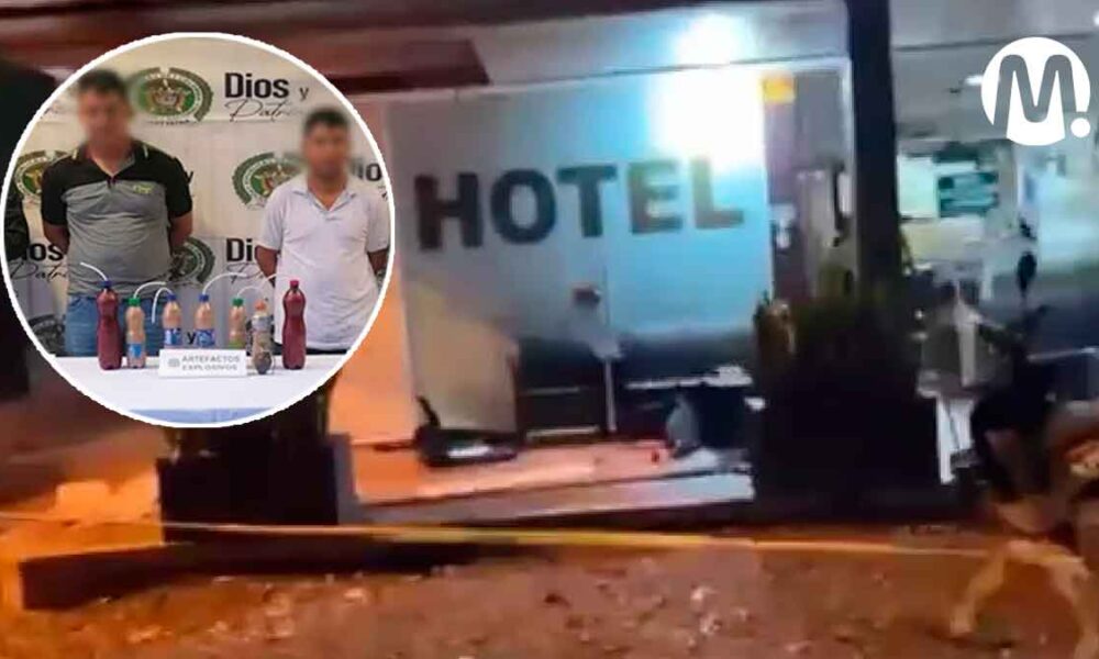 Un menor de 16 años coordinaba atentados con explosivos a negocios del Meta